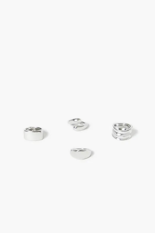 Chunky Ring Set (4 Pcs) sold by Urban Planet