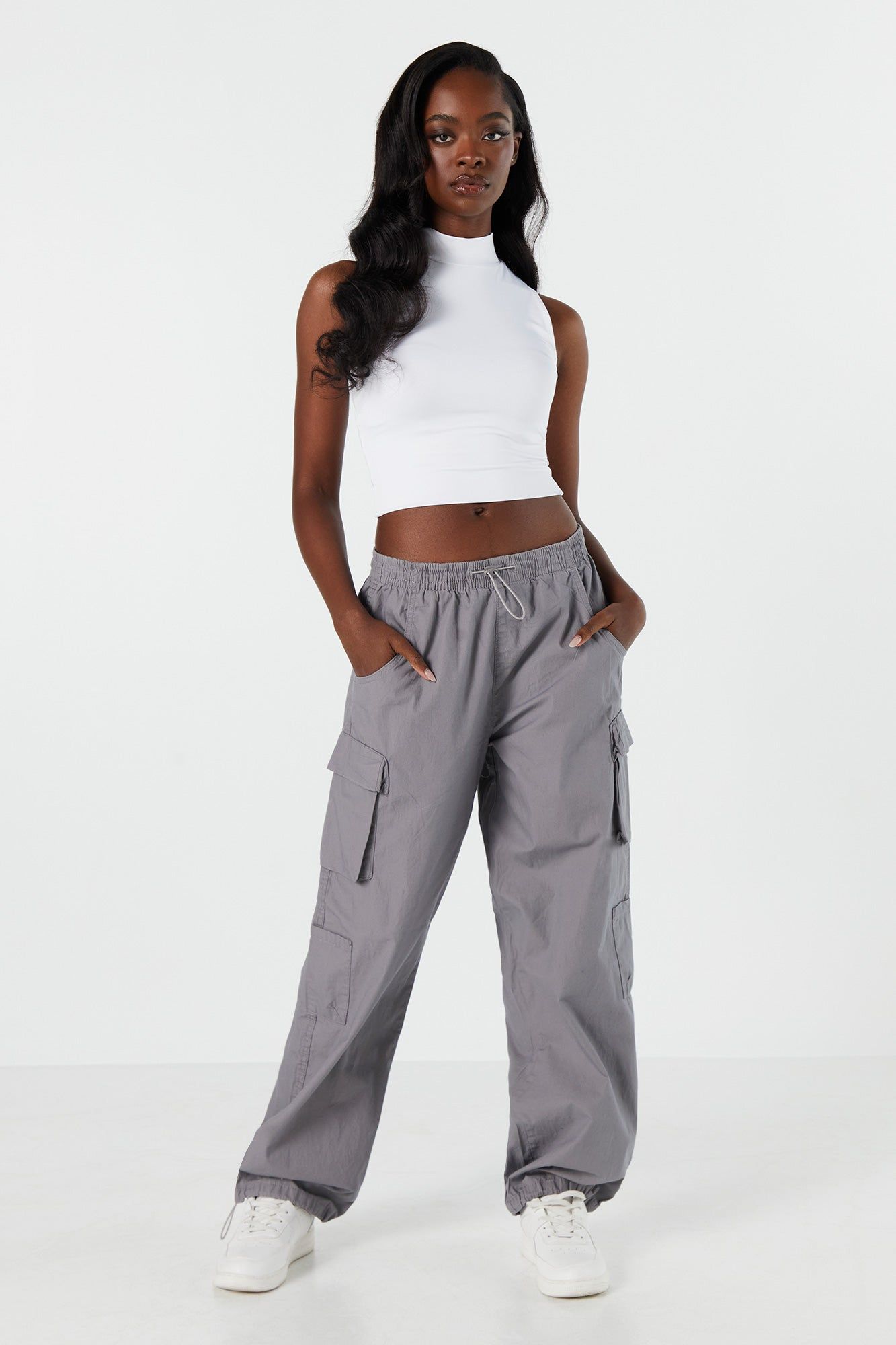 Contour Mock Neck Tank sold by Urban Planet product image thumbnail 9