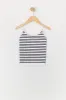 Camisole côtelée rayée sans couture pour fille sold by Urban Planet