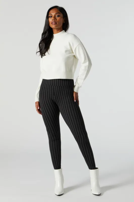 Pinstriped Back Pocket Legging sold by Urban Planet