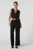 V-Neck Button-Up Cropped Vest sold by Urban Planet