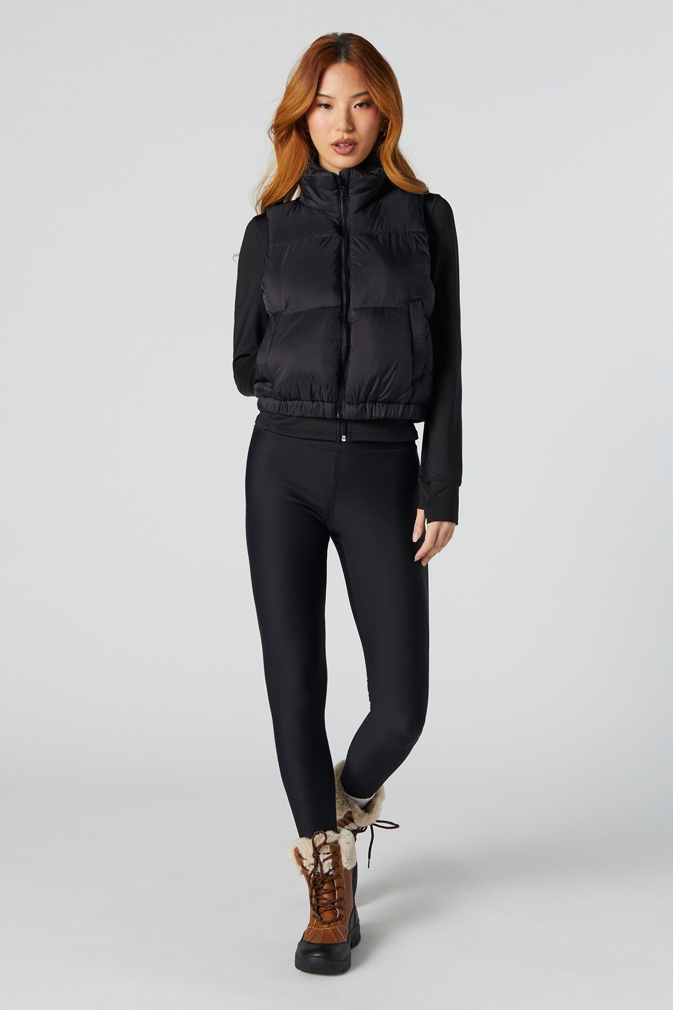 Zip-Up Puffer Vest sold by Urban Planet product image thumbnail 6