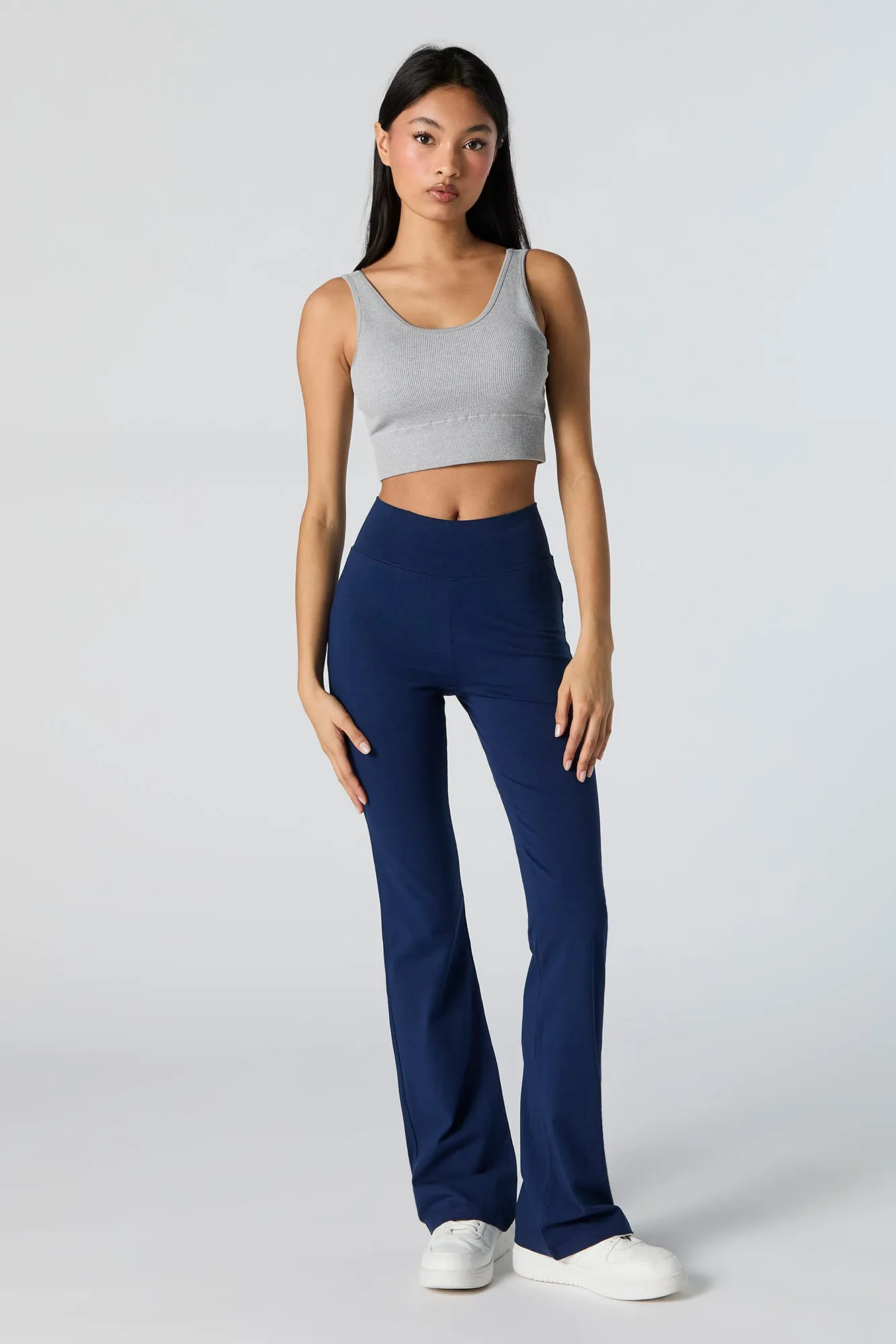 High Rise Flare Legging sold by Urban Planet product image thumbnail 5