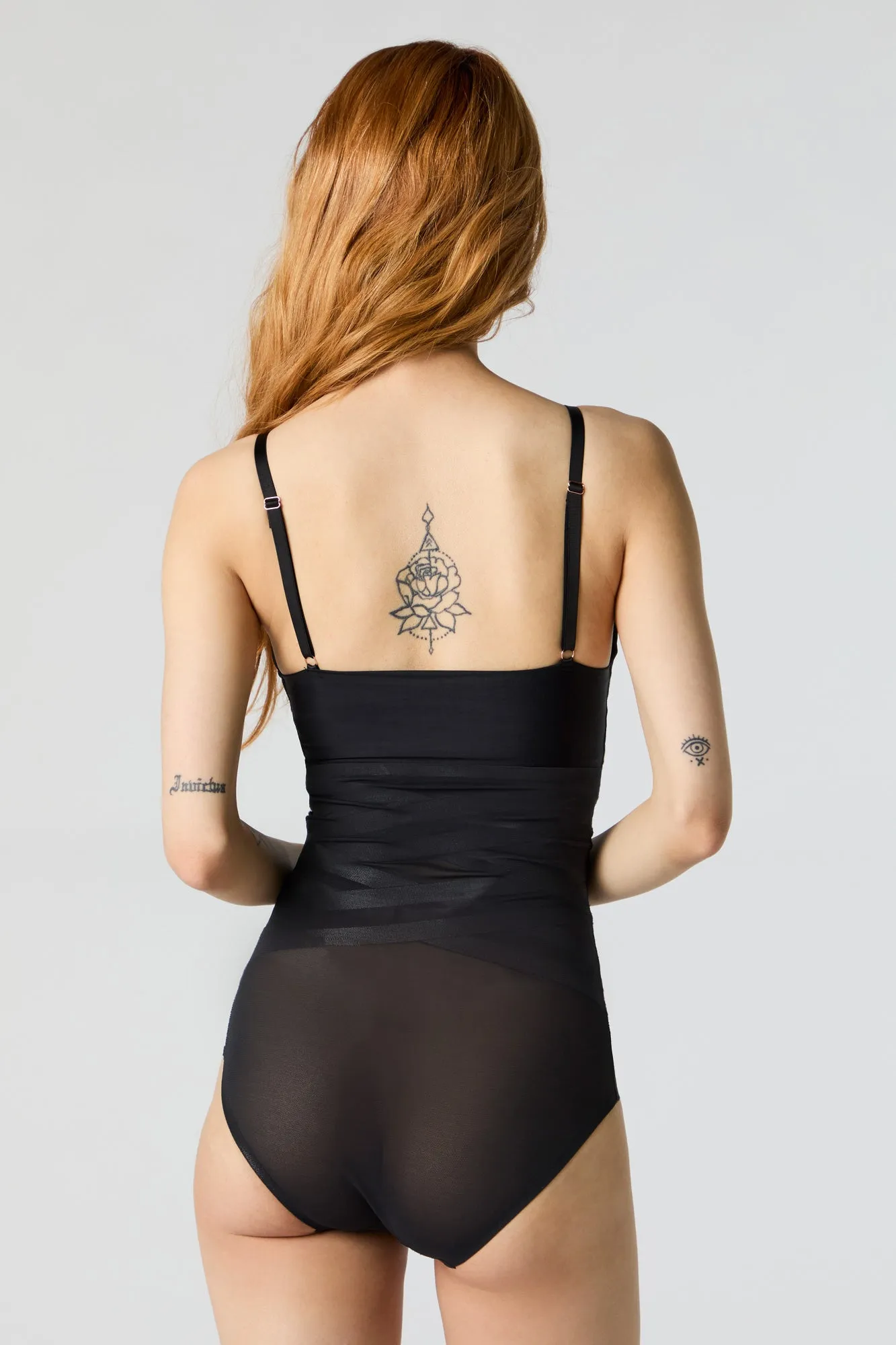 Culotte garçonne à taille ultrahaute en filet sold by Urban Planet product image thumbnail 3