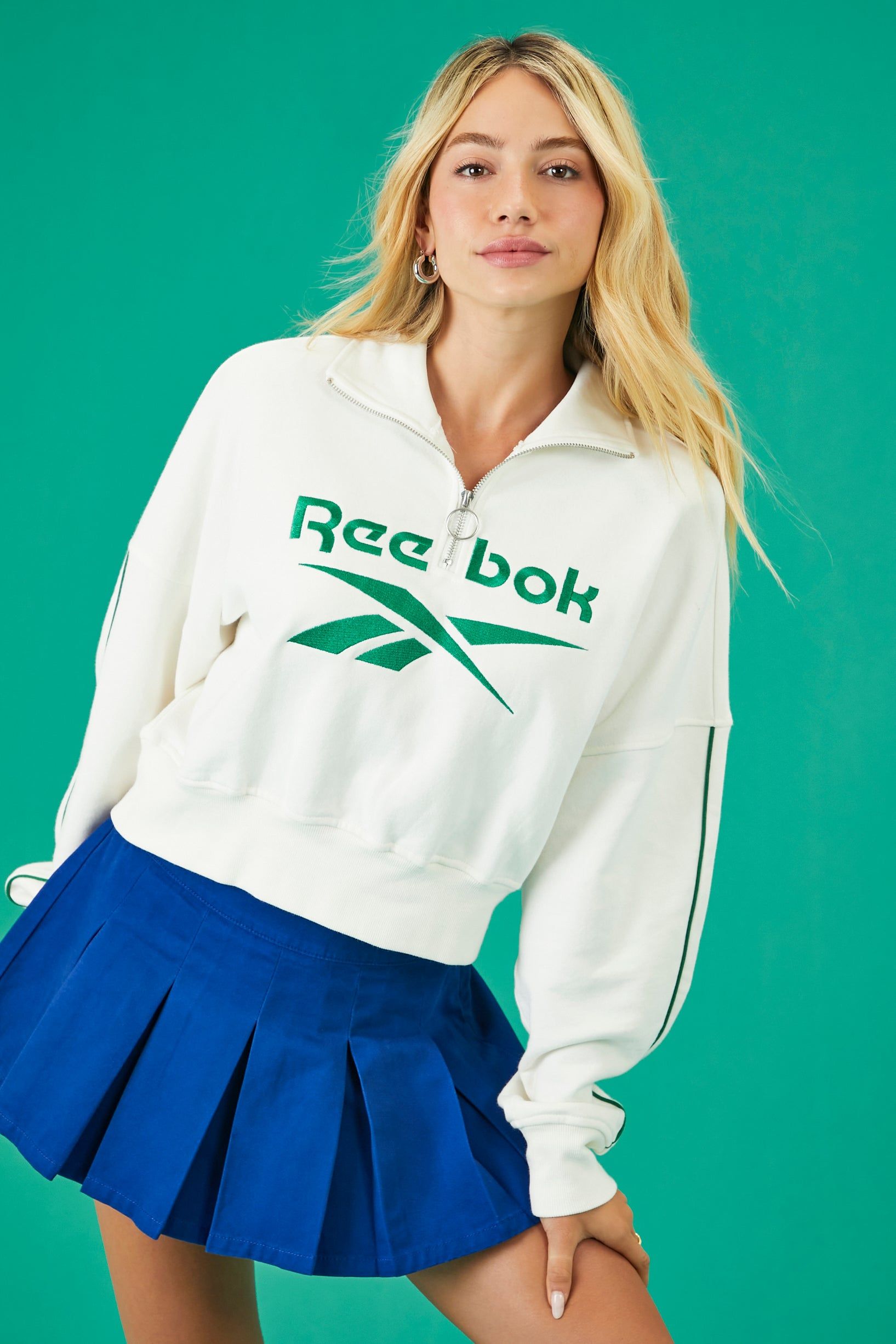 Chandail Reebok avec demi-fermeture à glissière sold by Urban Planet