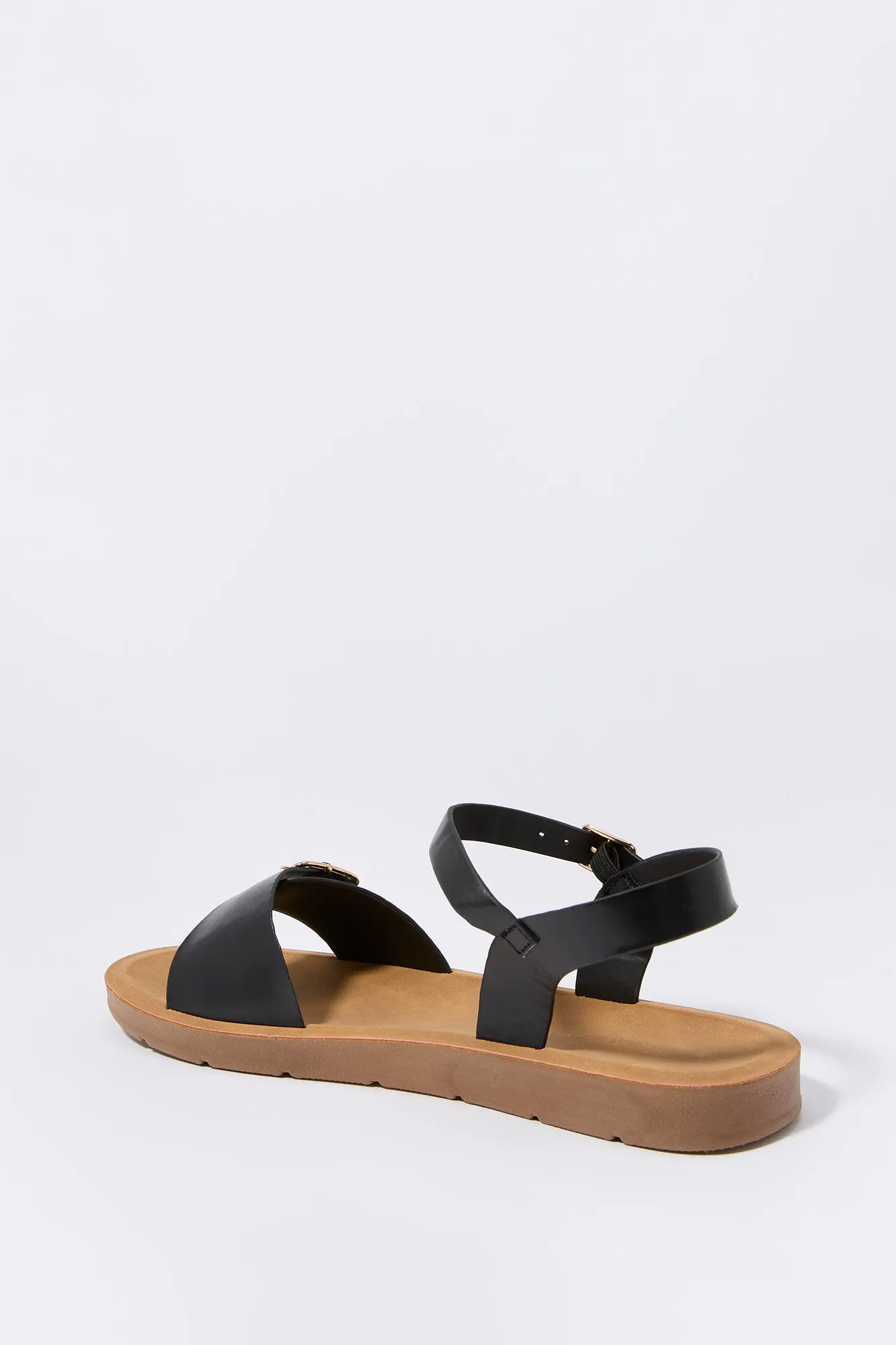 Sandales en similicuir avec boucles sold by Urban Planet product image thumbnail 4