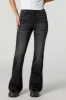 Austin Black Vintage Wash High-Rise Flare Jean sold by Urban Planet