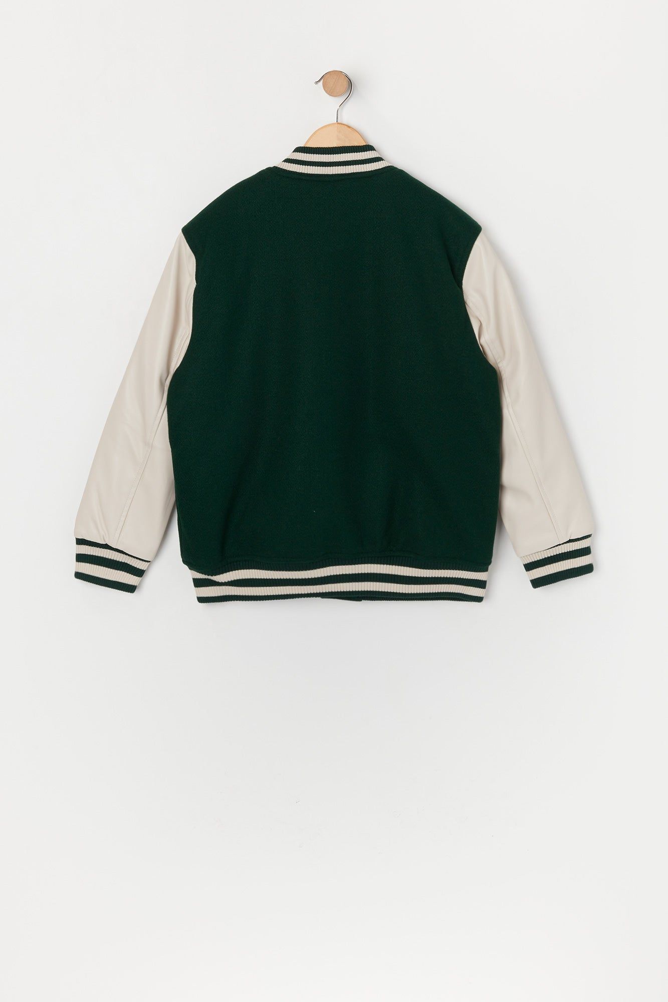 Blouson de style universitaire en similicuir à imprimé 93 pour garçon sold by Urban Planet product image thumbnail 2