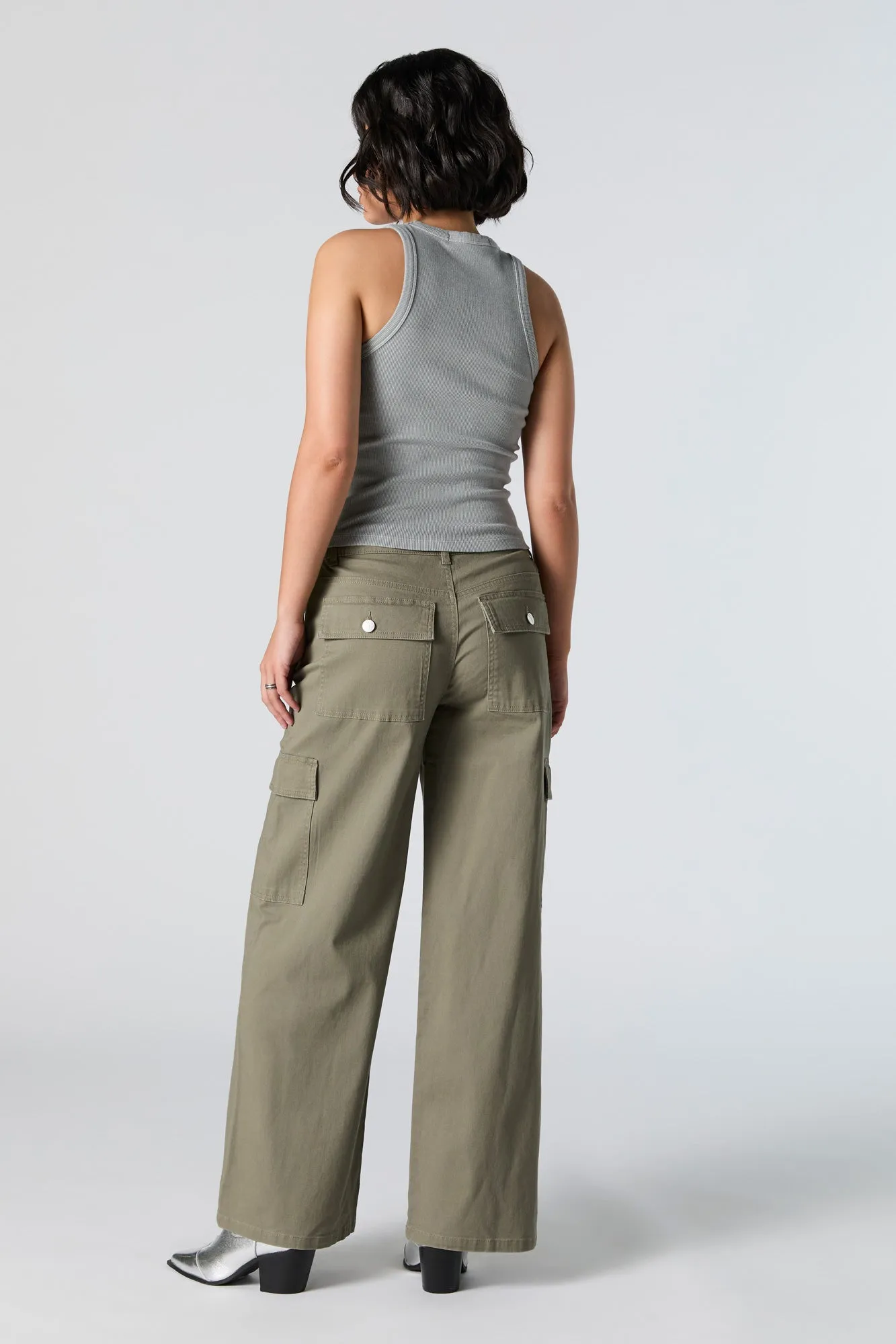 Wide Leg Cargo Pant sold by Urban Planet product image thumbnail 3