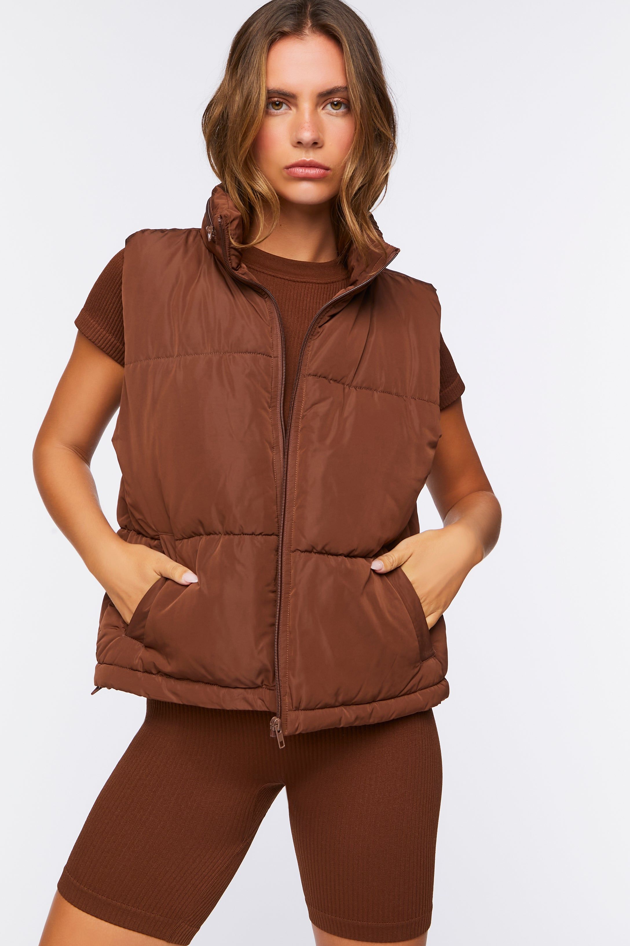 Veste bouffante avec fermeture à glissière sold by Urban Planet