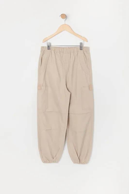 Pantalon cargo parachute en toile pour fille sold by Urban Planet