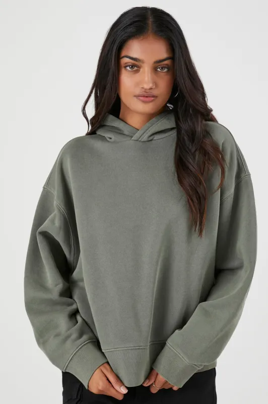 Solid Fleece Hoodie sold by Urban Planet