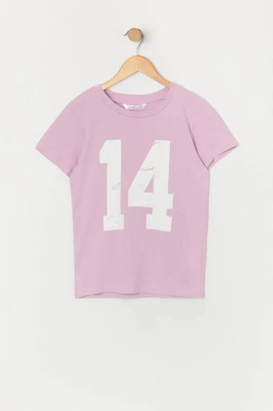 Girls 14 Graphic T-Shirt sold by Urban Planet