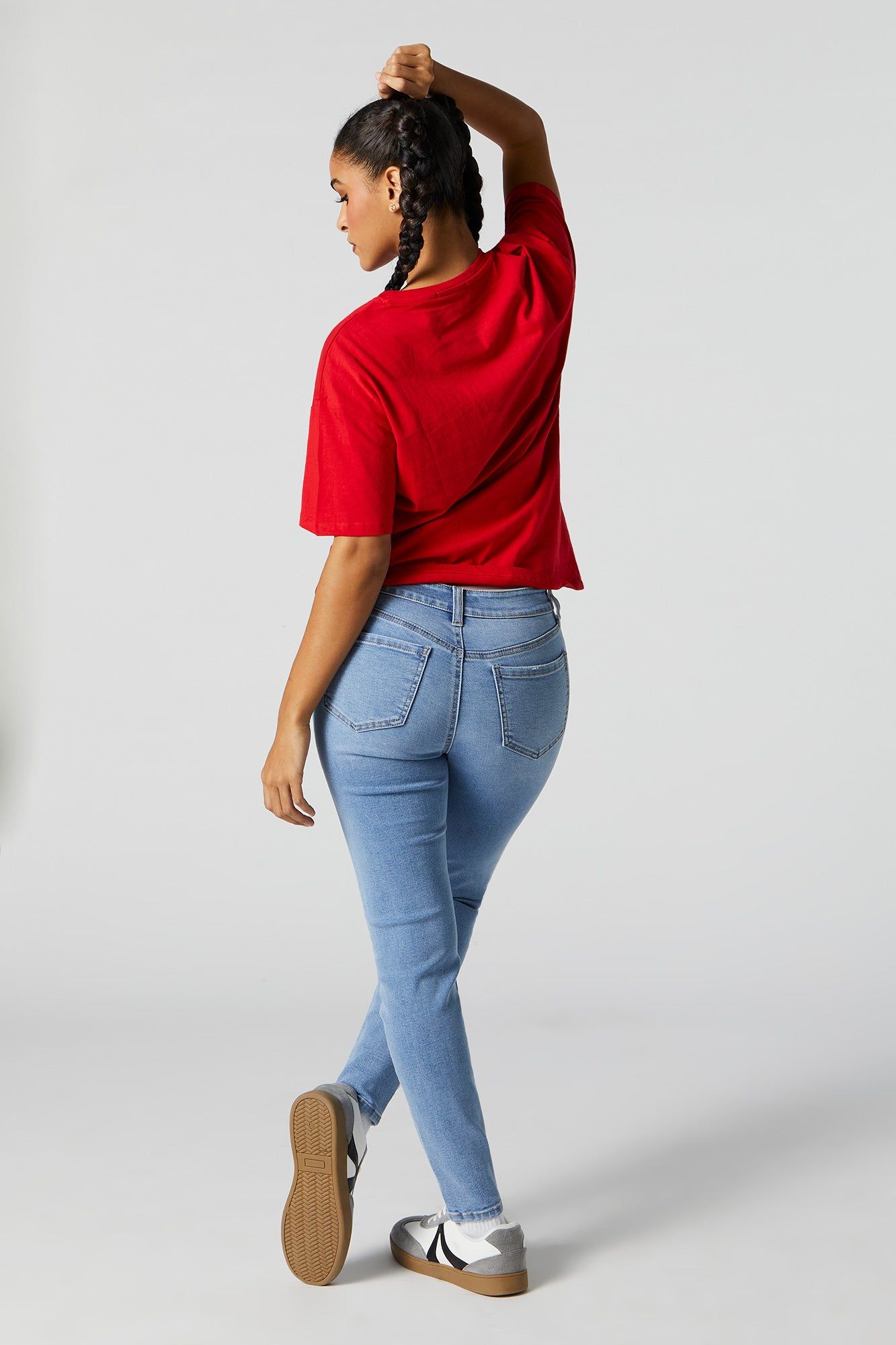 Miami Low Rise Medium Wash Jean sold by Urban Planet product image thumbnail 3