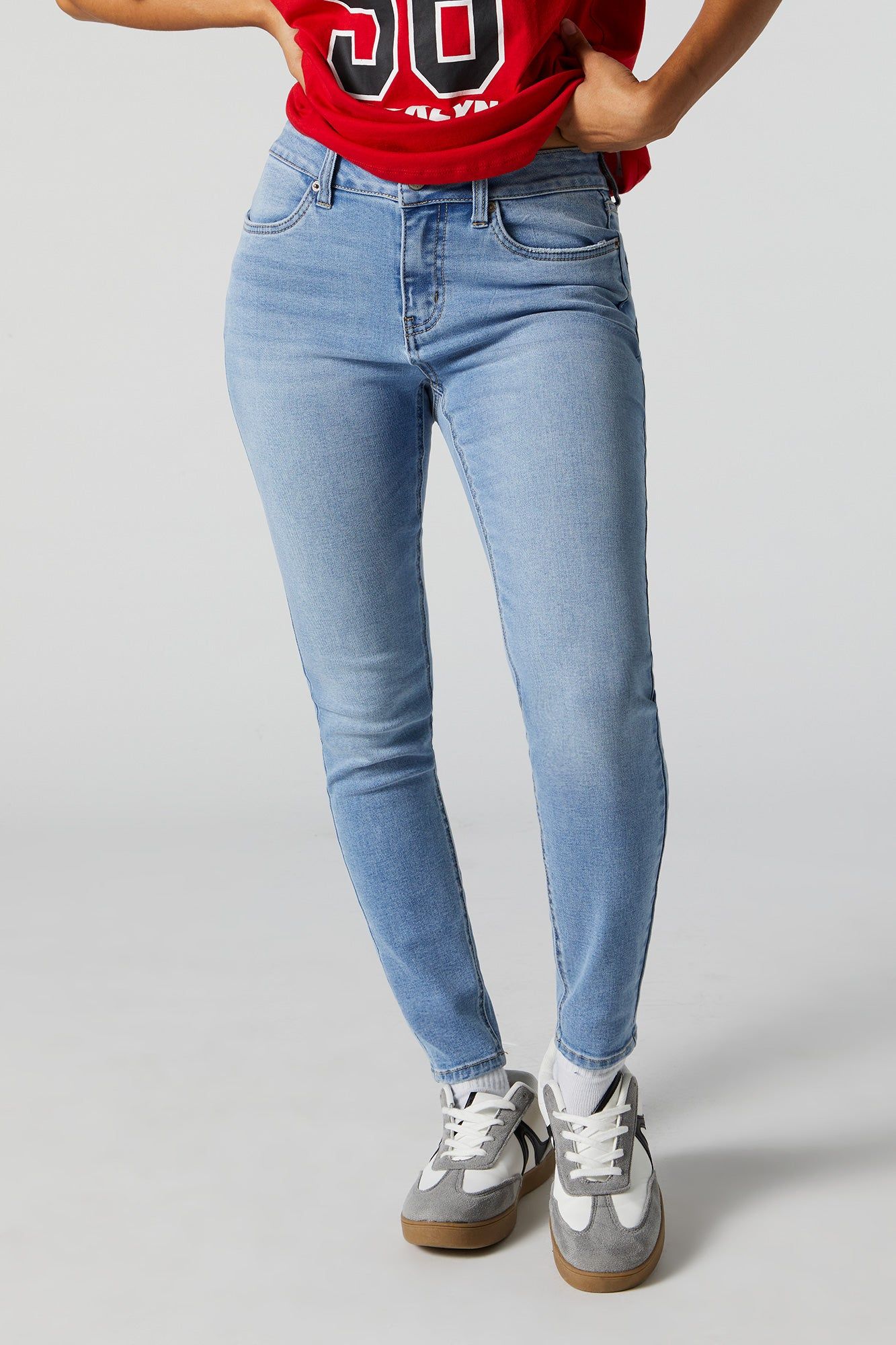 Miami Low Rise Medium Wash Jean sold by Urban Planet product image thumbnail 2