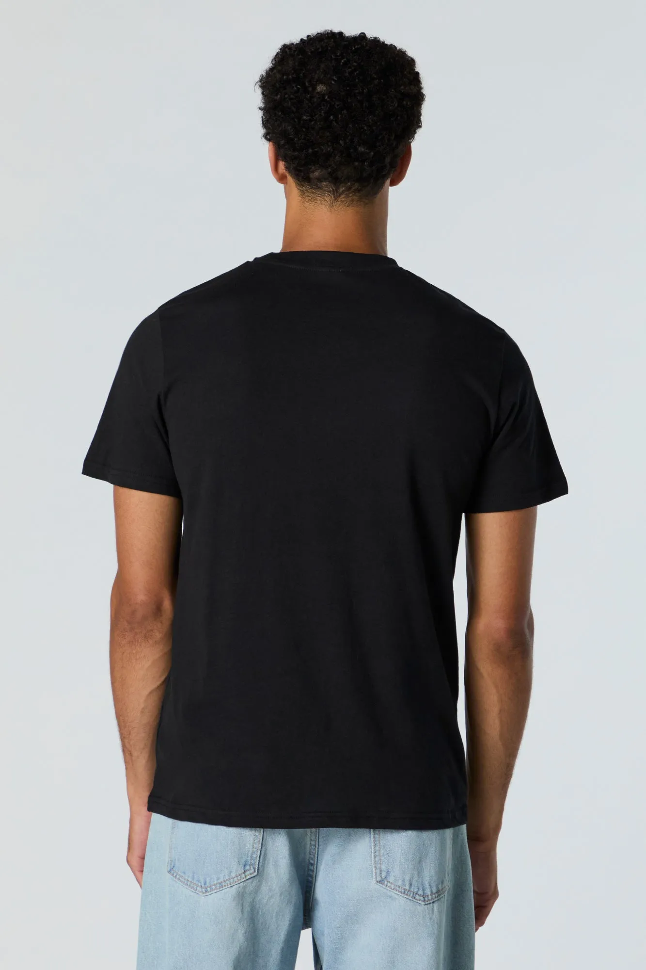Floral Skeleton Graphic T-Shirt sold by Urban Planet product image thumbnail 3