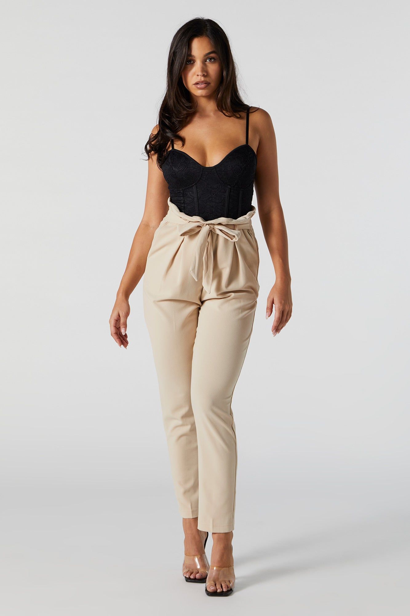Crepe Paperbag Dress Pant sold by Urban Planet