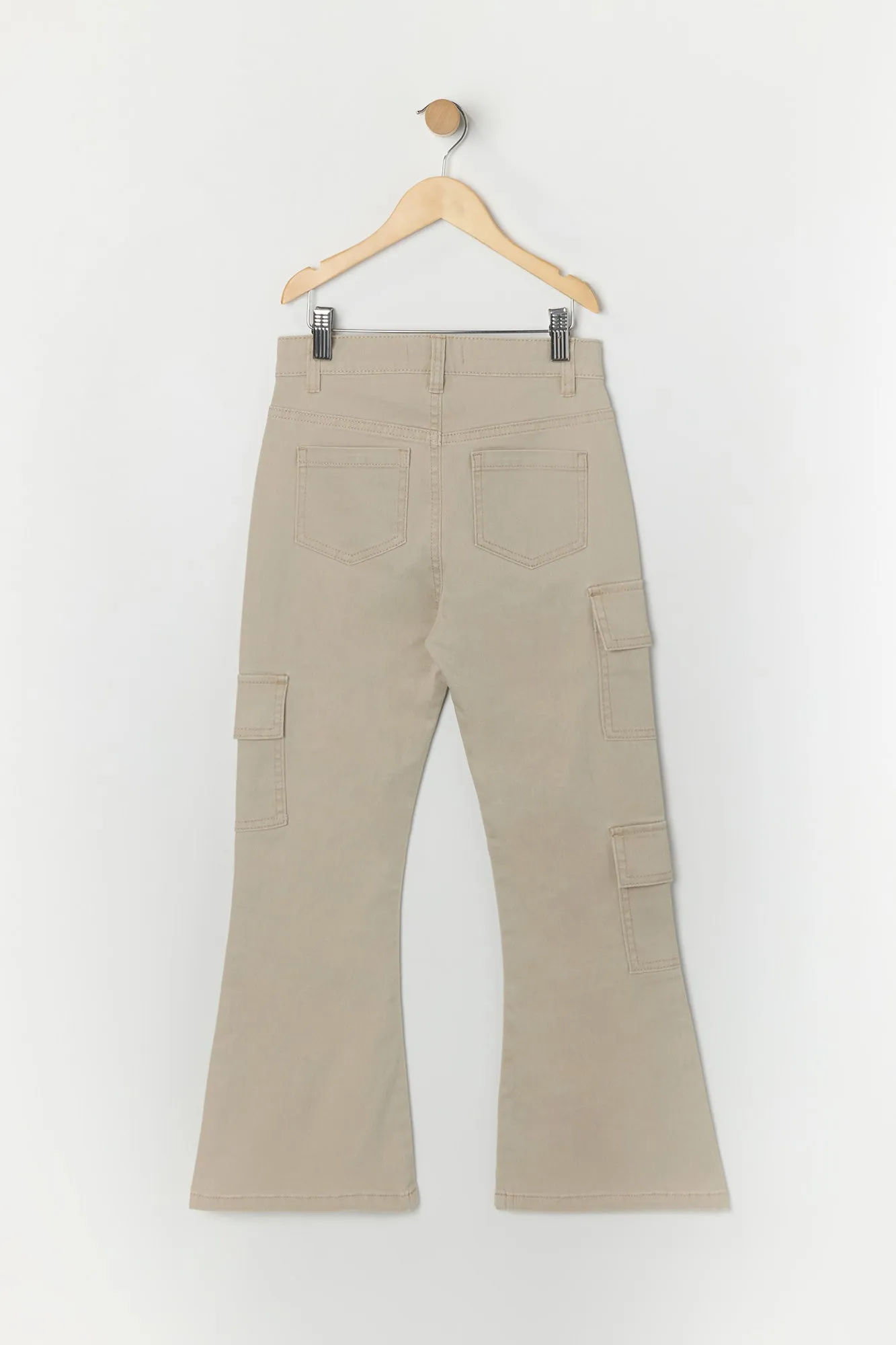Pantalon cargo à jambe évasée pour fille sold by Urban Planet product image thumbnail 4