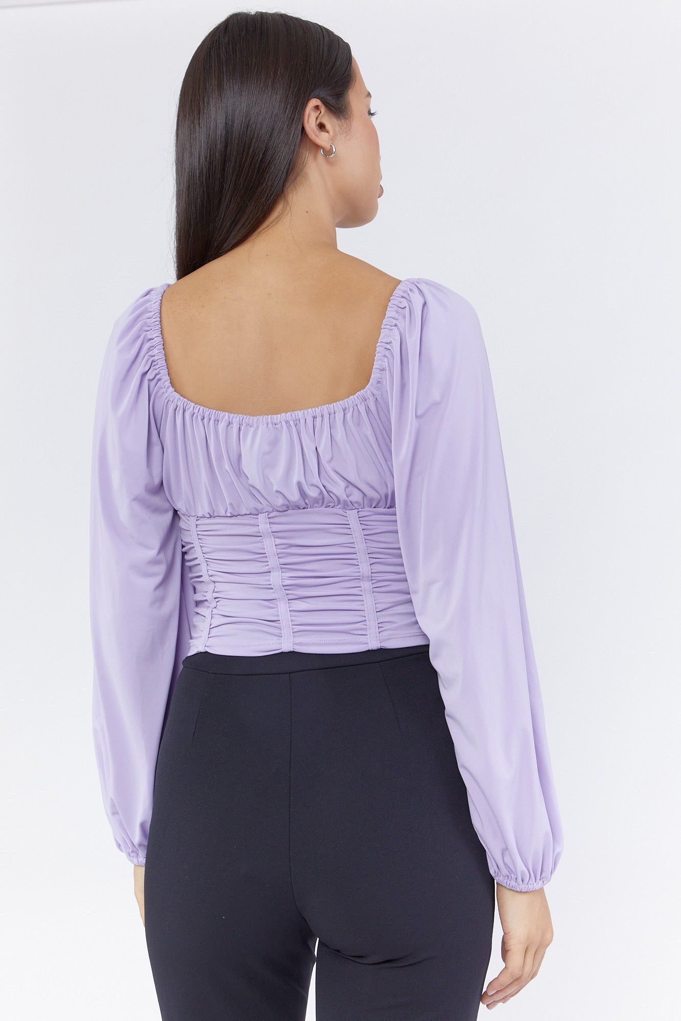 Square Neck Gathered Top sold by Urban Planet product image thumbnail 2