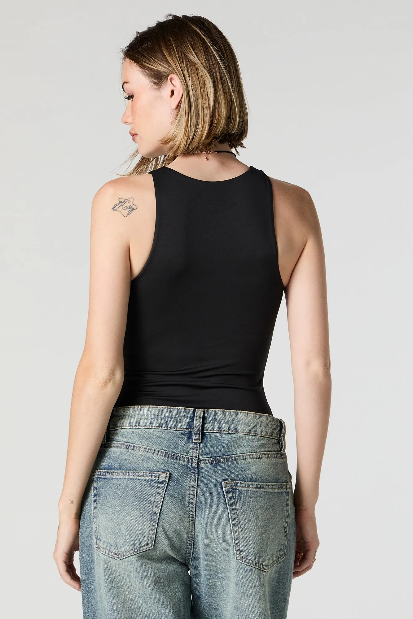 Débardeur-maillot profilé à col montant sold by Urban Planet product image thumbnail 4