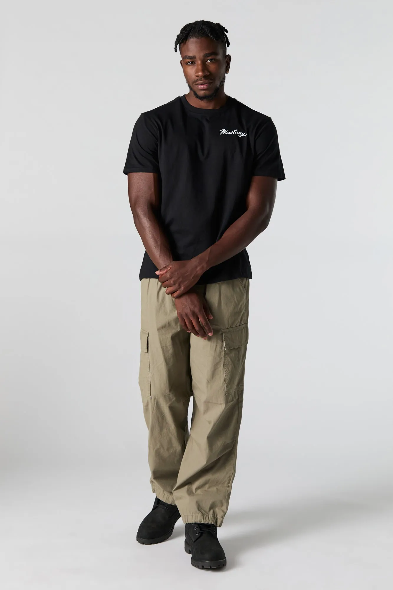 T-shirt à imprimé Ford Mustang sold by Urban Planet product image thumbnail 3