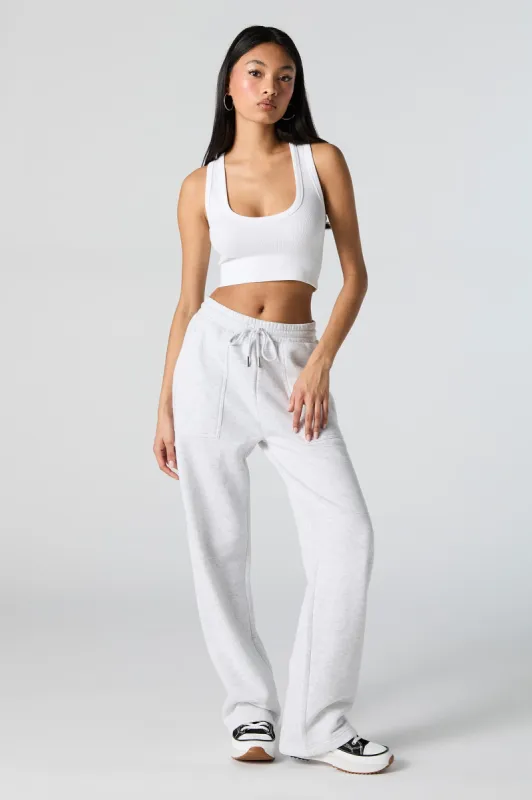 Fleece Straight Leg Carpenter Sweatpant sold by Urban Planet