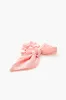 Crinkled Satin Bow Hair Scrunchie sold by Urban Planet