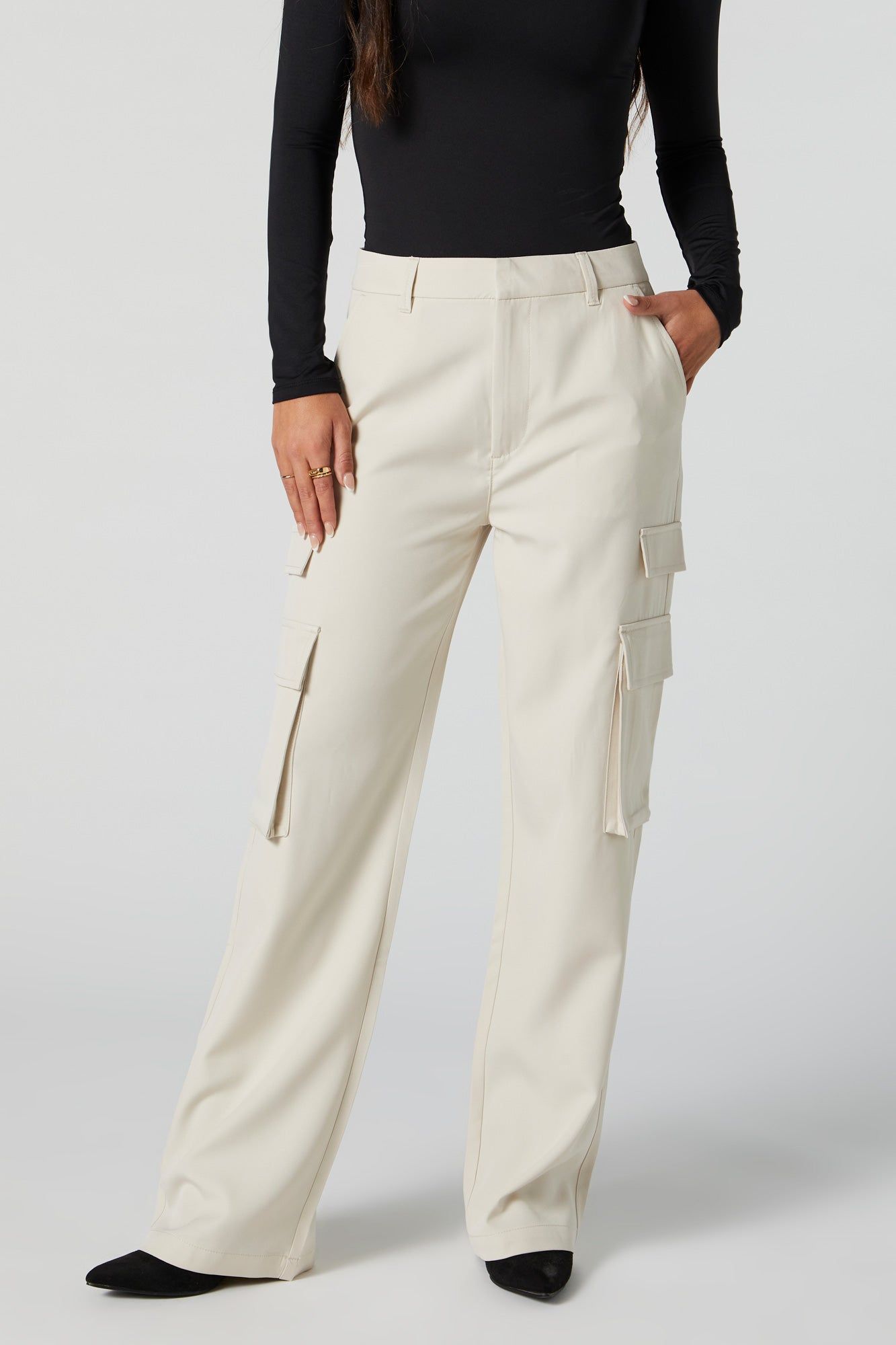 Cargo Pocket Dress Pant sold by Urban Planet product image thumbnail 5