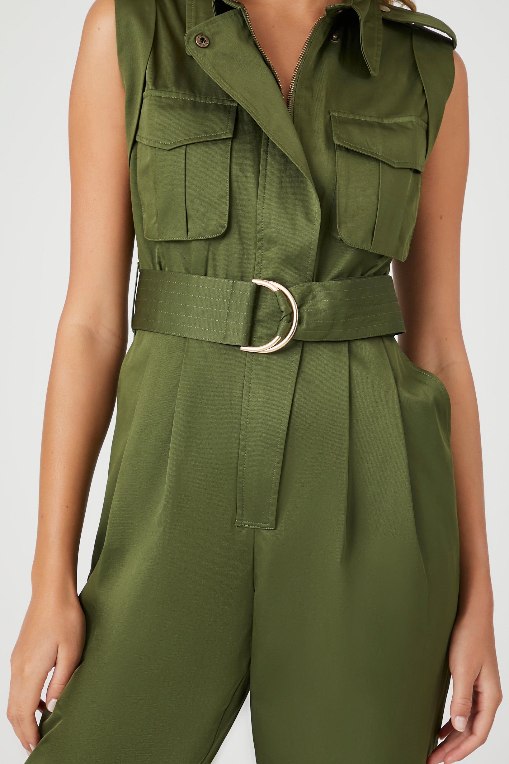 Belted Cargo Jumpsuit sold by Urban Planet product image thumbnail 5