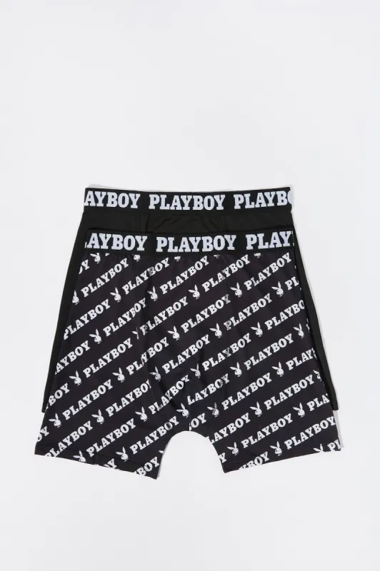 Caleçon à imprimé Playboy (Paquet de 2) sold by Urban Planet