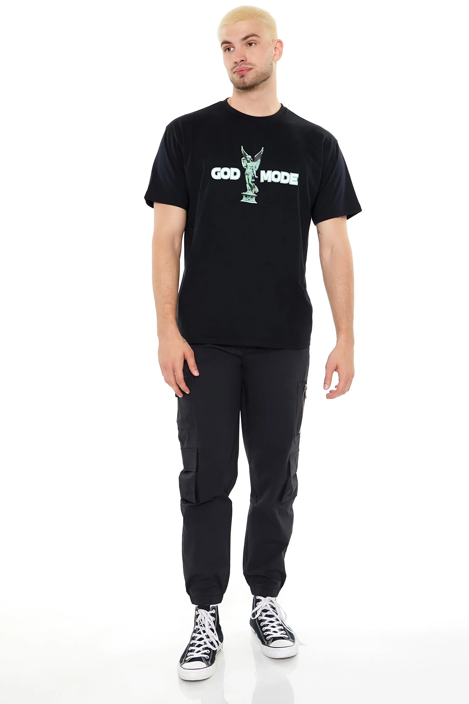 Jogger cargo avec poches à fermeture à glissière sold by Urban Planet product image thumbnail 5