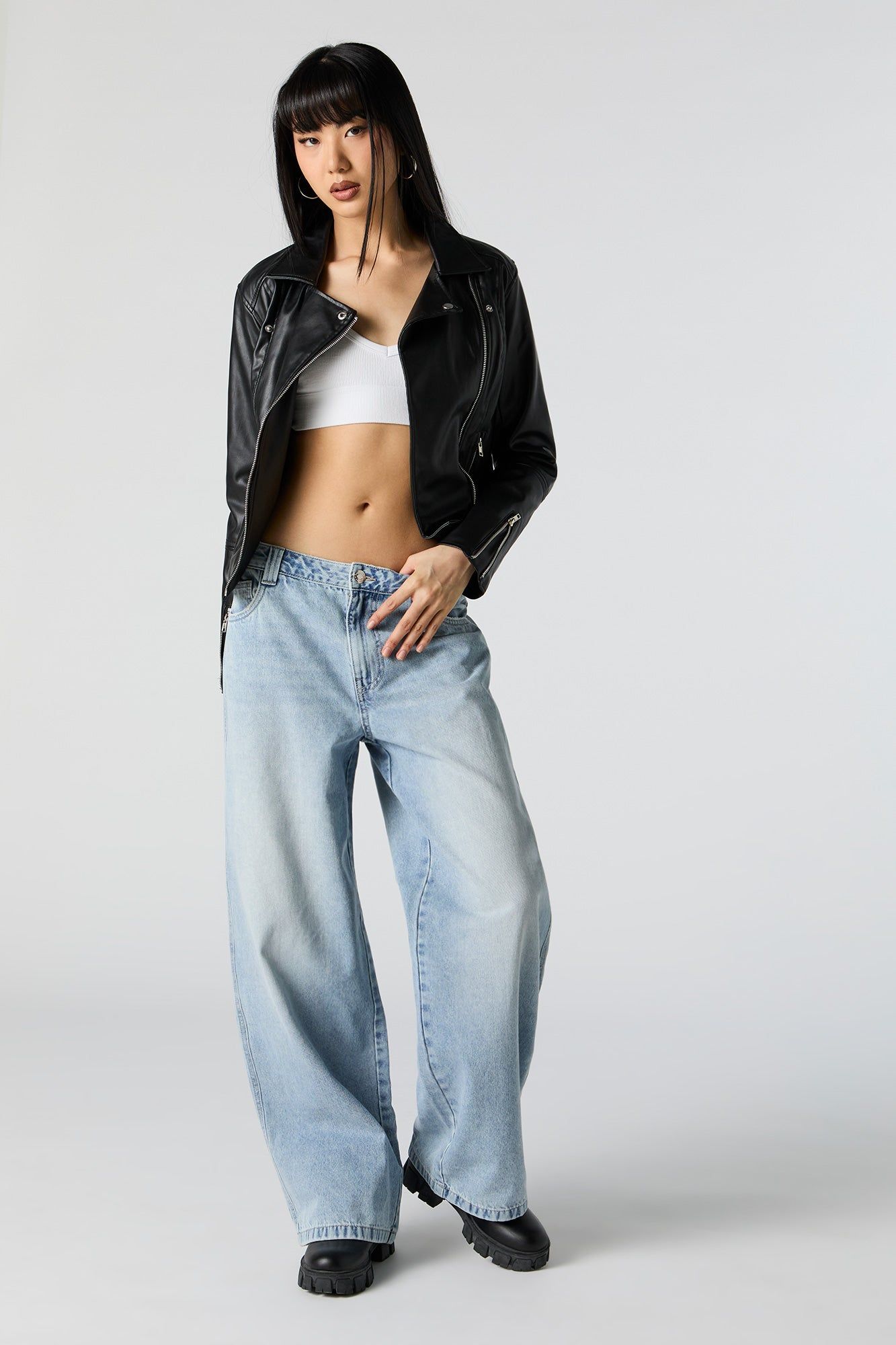 Low Rise Slouchy Oversized Jean sold by Urban Planet