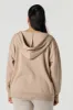 Haut surdimensionné à capuchon en molleton avec fermeture à glissière sold by Urban Planet
