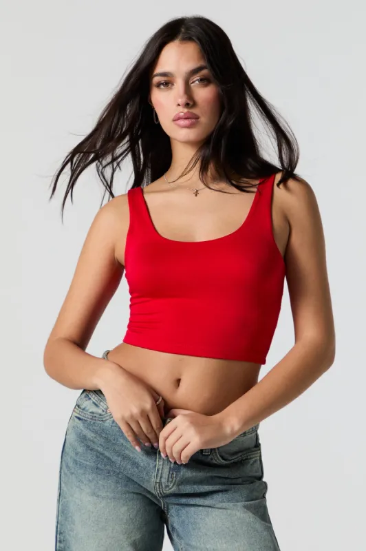 Camisole double épaisseur à encolure ronde sold by Urban Planet