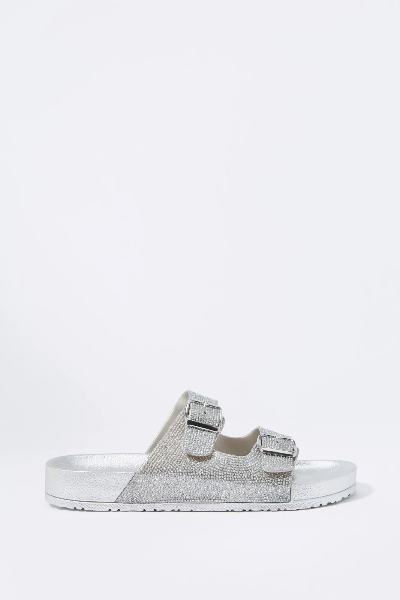 Rhinestone Double Buckle Sandal sold by Urban Planet product image thumbnail 5