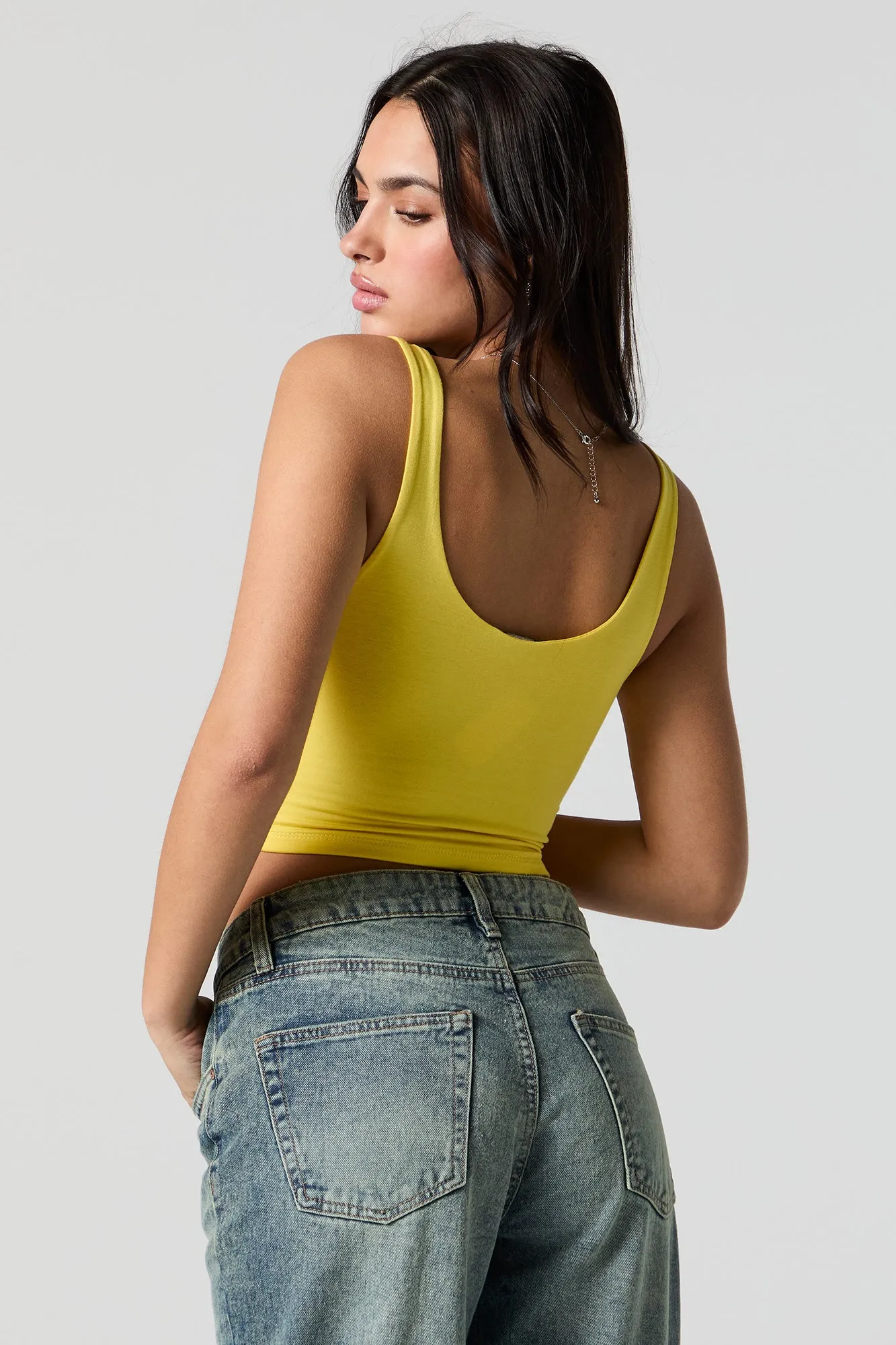 Camisole double épaisseur à encolure ronde sold by Urban Planet product image thumbnail 5