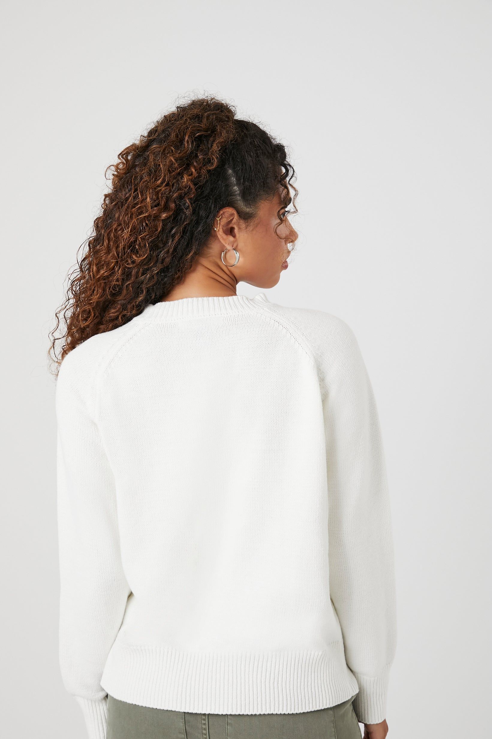 Chandail en tricot à imprimé Happy Face sold by Urban Planet product image thumbnail 2