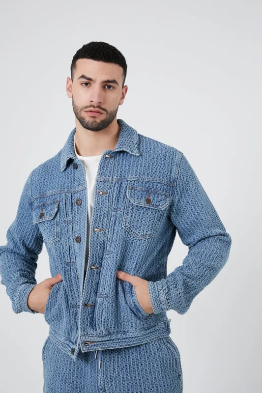 Blouson de style camionneur en jersey jacquard sold by Urban Planet