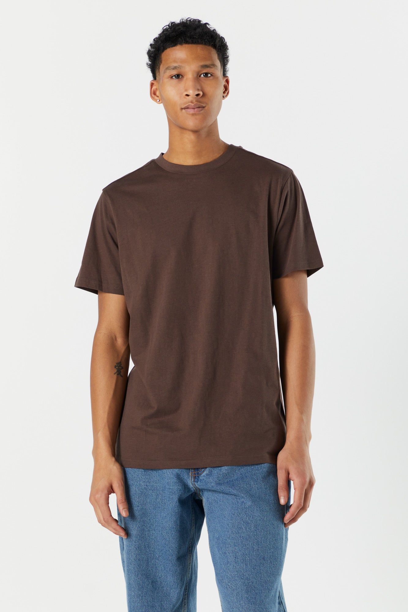 T-shirt ras du cou basique sold by Urban Planet product image thumbnail 4