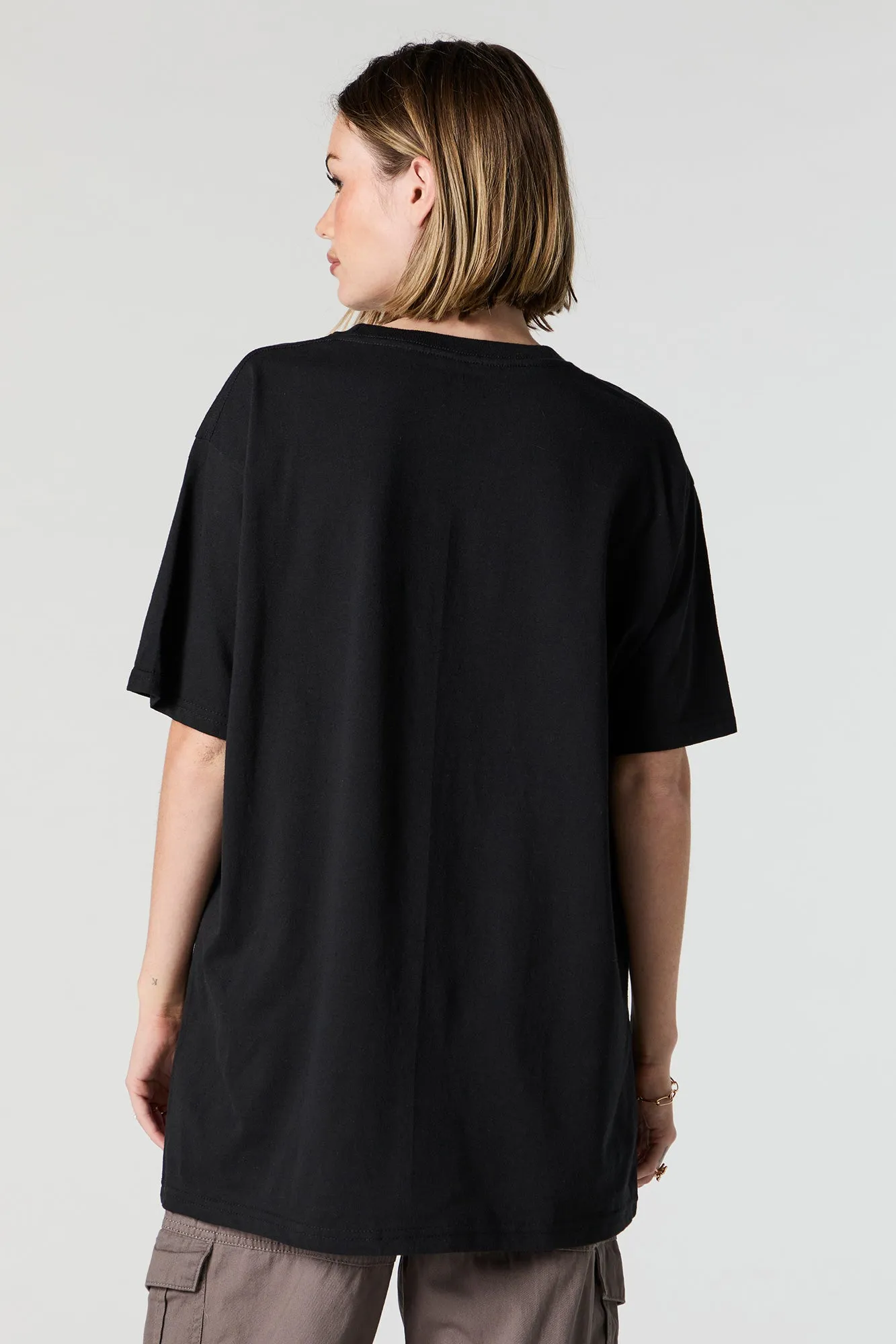 Tupac Graphic Boyfriend T-Shirt sold by Urban Planet product image thumbnail 4