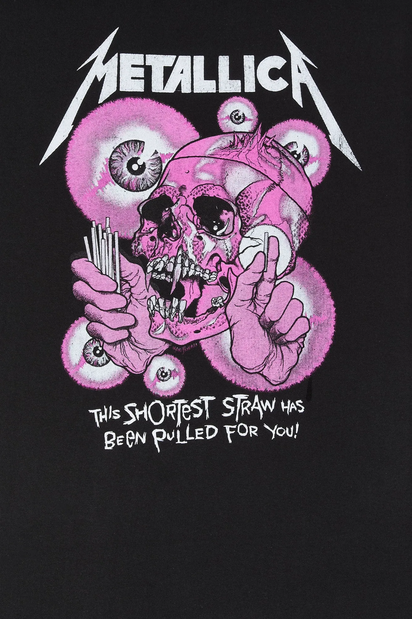 Metallica Graphic Boyfriend T-Shirt sold by Urban Planet