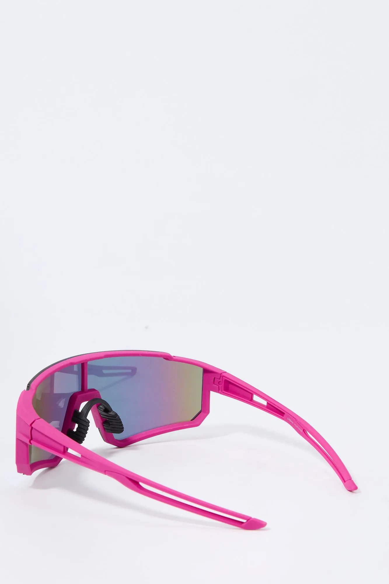Soft Touch Tinted Shield Sunglasses sold by Urban Planet product image thumbnail 3
