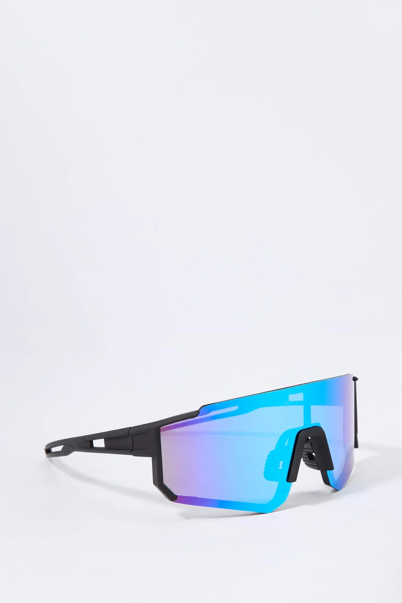 Soft Touch Tinted Shield Sunglasses sold by Urban Planet product image thumbnail 5