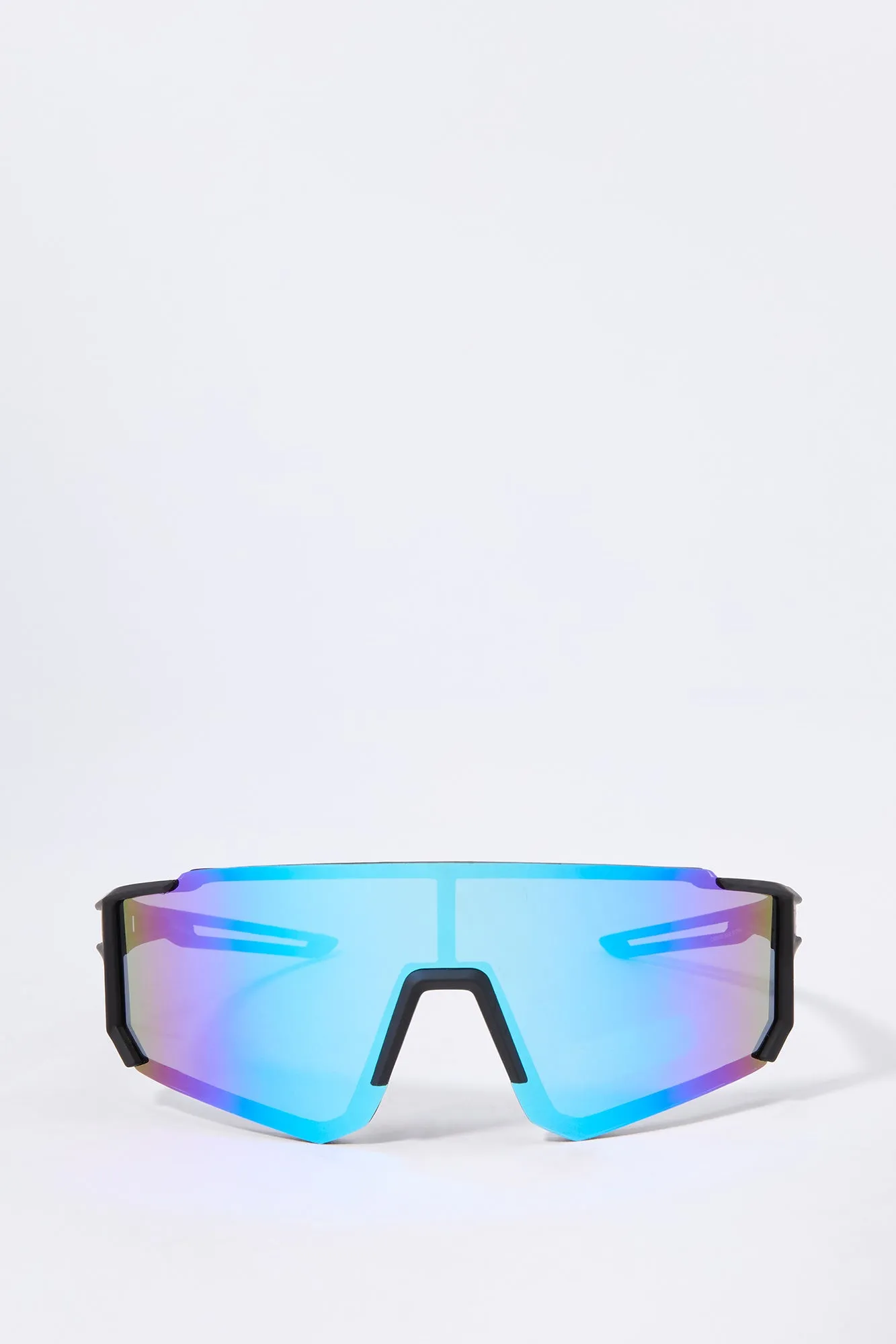 Soft Touch Tinted Shield Sunglasses sold by Urban Planet product image thumbnail 4