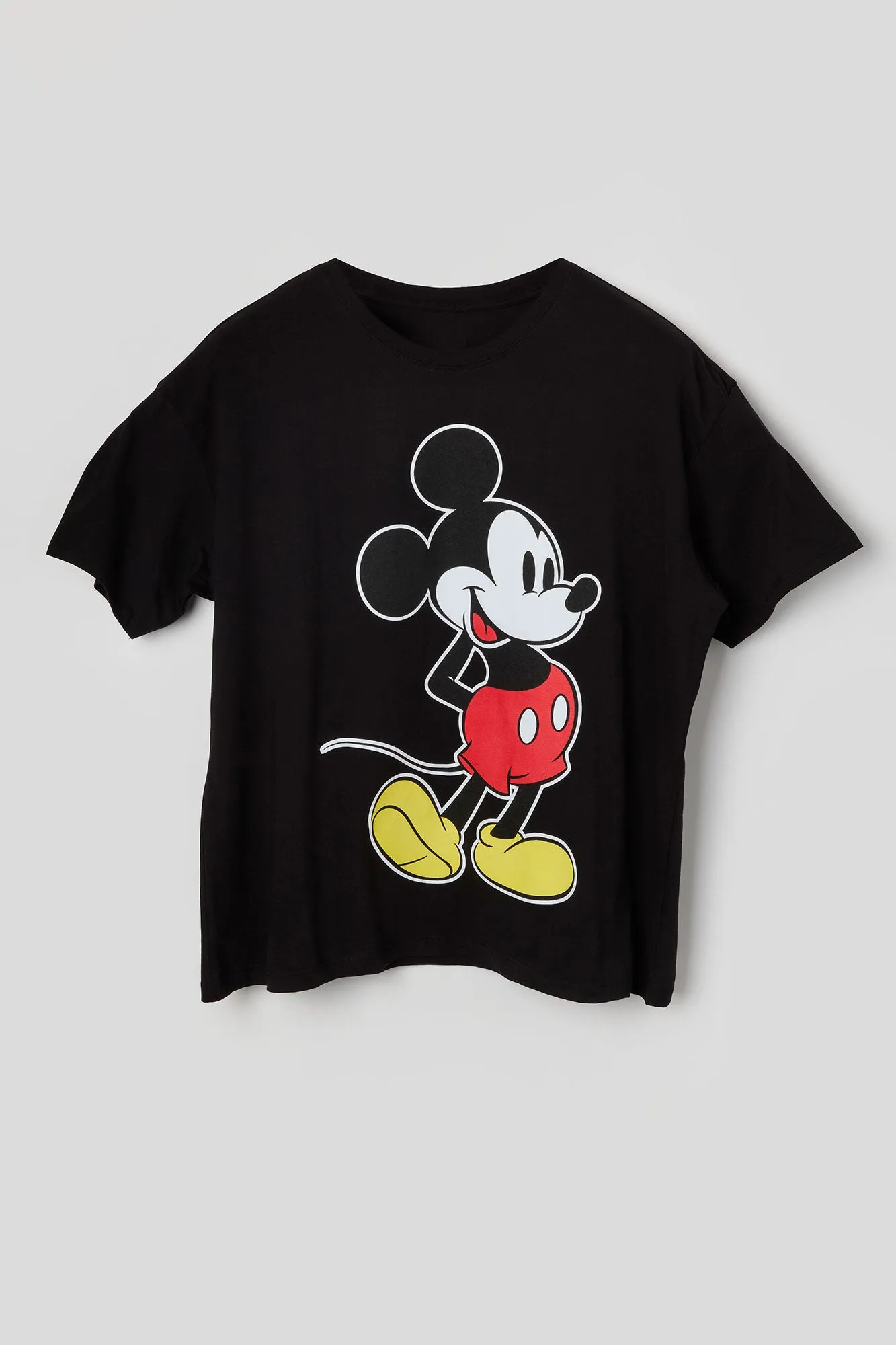 Mickey Mouse Graphic Boyfriend T-Shirt sold by Urban Planet product image thumbnail 4