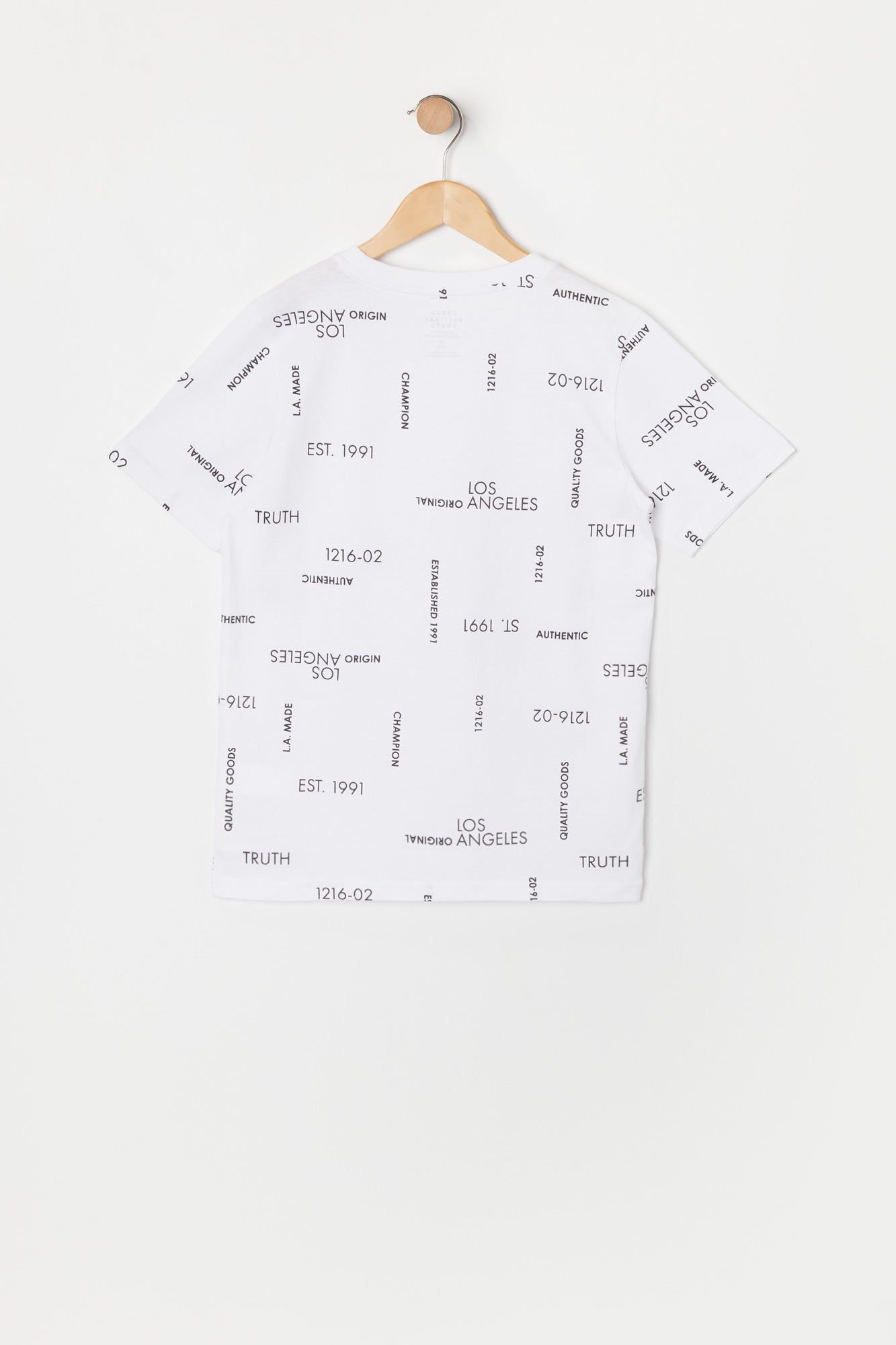 Boys Los Angeles Print T-Shirt sold by Urban Planet product image thumbnail 4