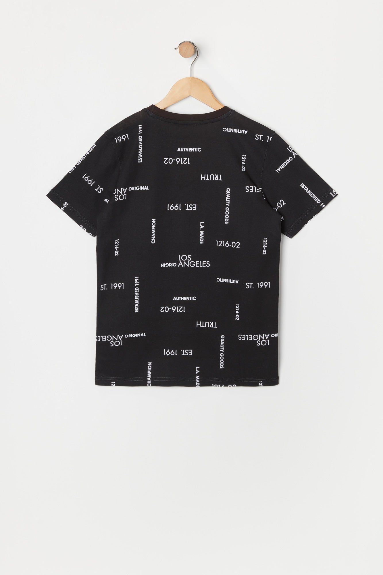 Boys Los Angeles Print T-Shirt sold by Urban Planet product image thumbnail 2