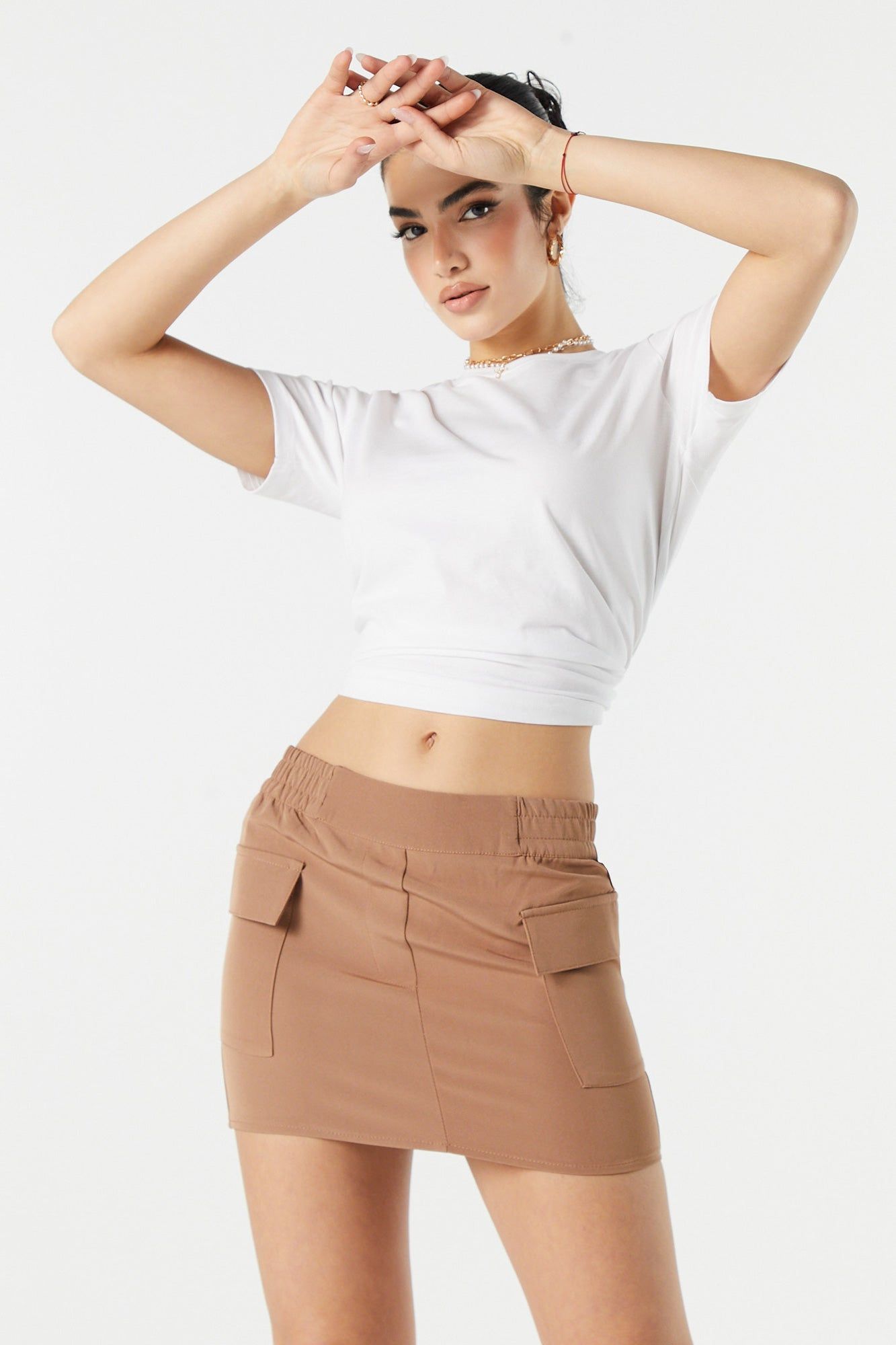Pull On Cargo Mini Skirt sold by Urban Planet product image thumbnail 12