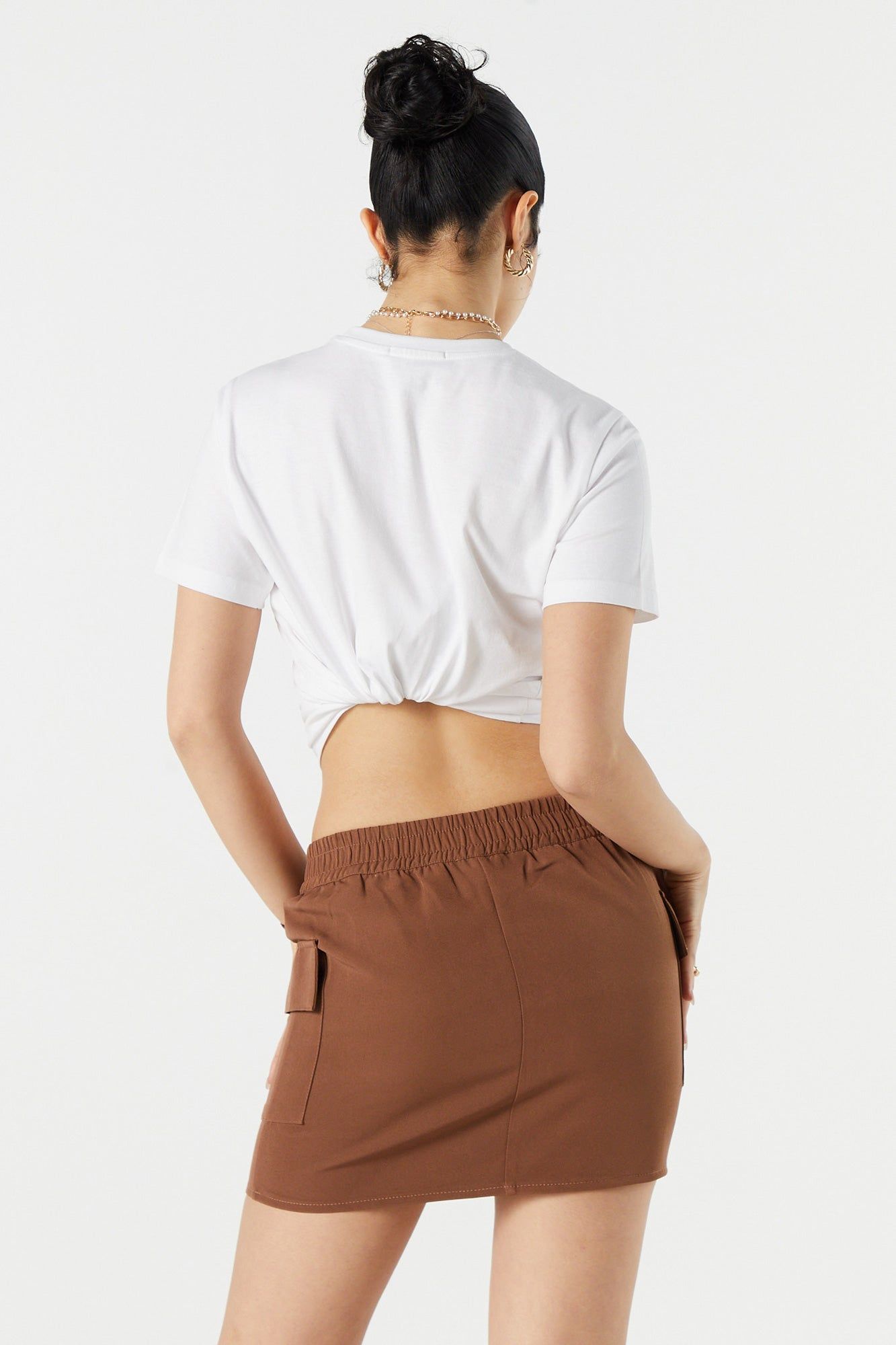 Pull On Cargo Mini Skirt sold by Urban Planet product image thumbnail 8