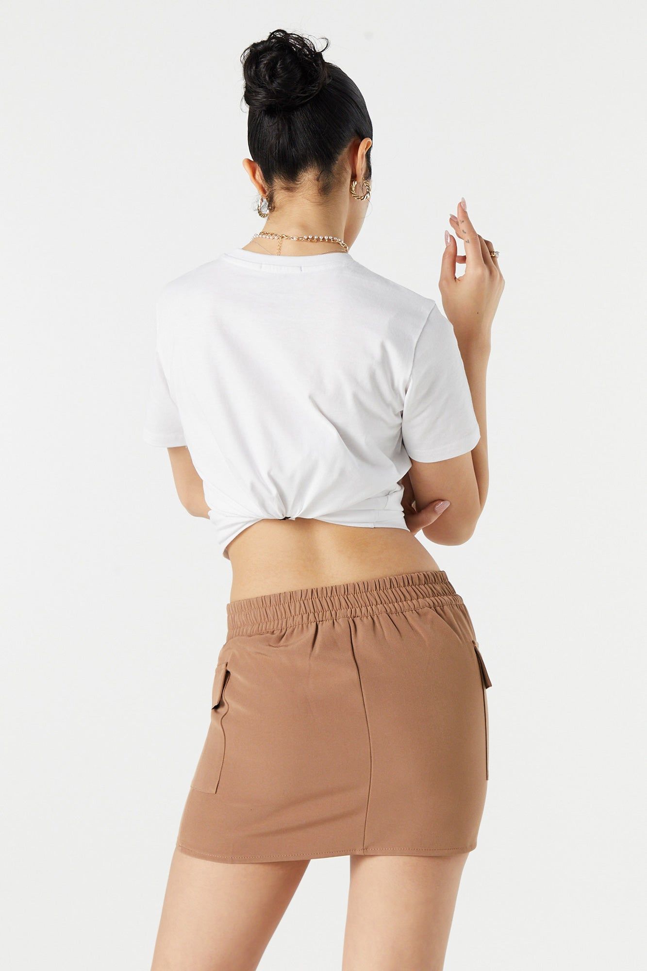 Pull On Cargo Mini Skirt sold by Urban Planet product image thumbnail 13
